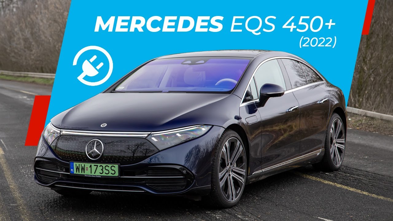Mercedes EQS 450+ - Do S Klasy mu jeszcze daleko | Test OTOMOTO TV