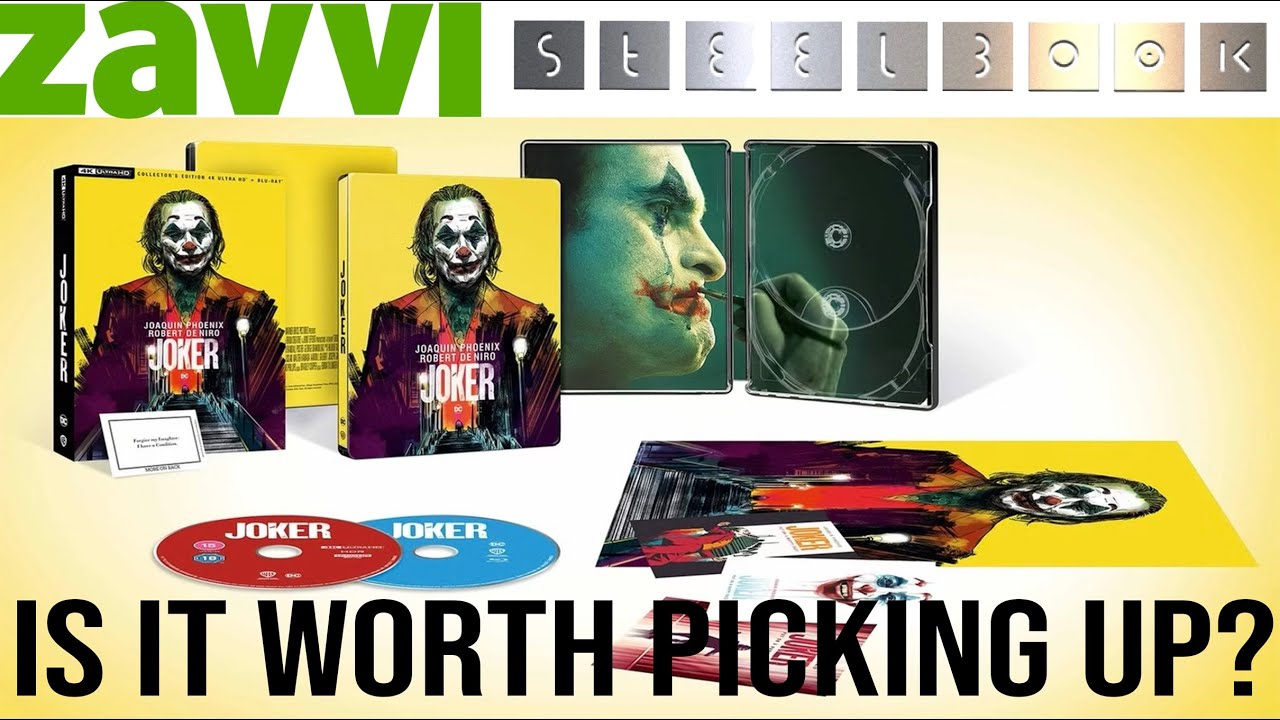 JOKER Collectors Edition 4K Blu-Ray #steelbook #unboxing and #review | #fyp #viral