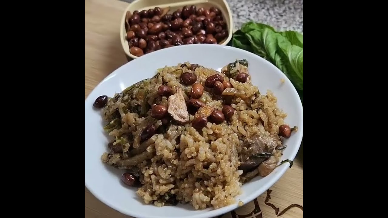 KIAM-PÛNG with #QUINOA // Salted Rice w/ #quinoa #healthycooking #ricemeal