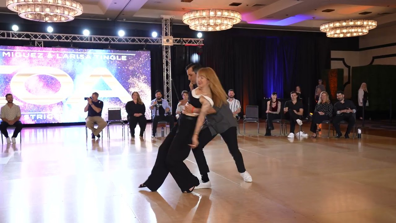 Hugo Miguez & Larisa TIngle Champion Strictly City of Angels 2025