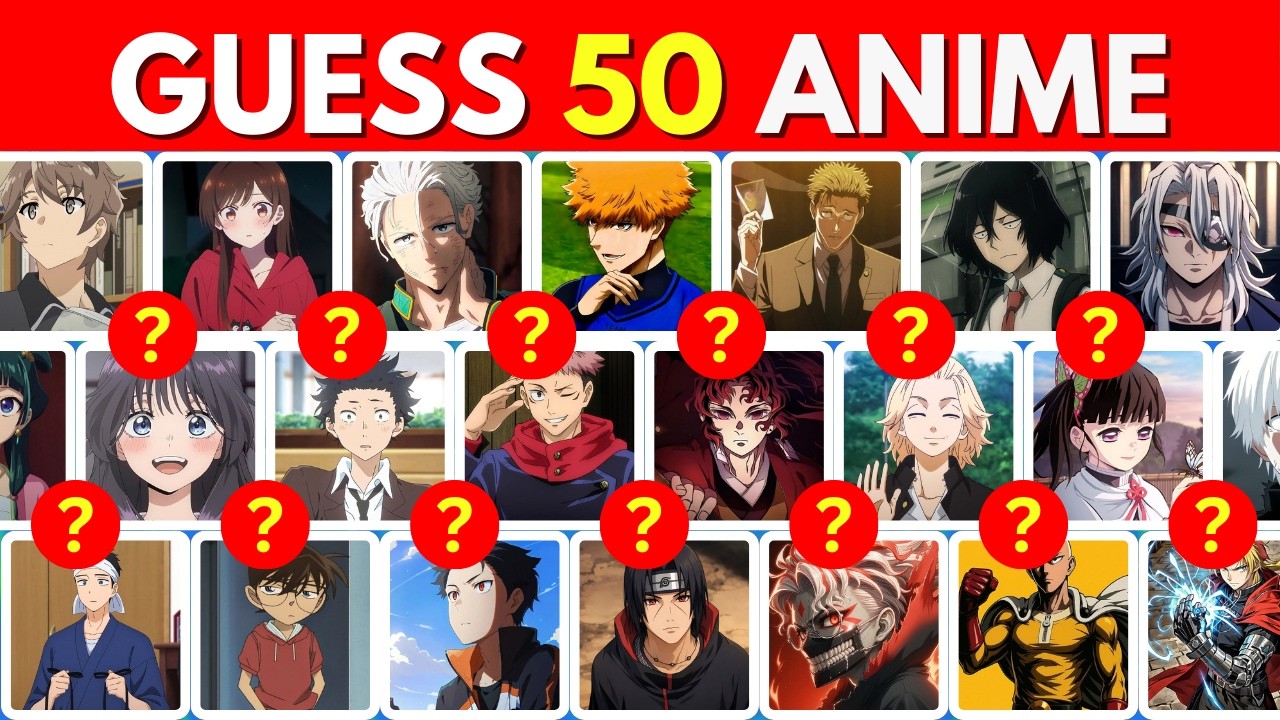 GUESS THE ICONIC CHARACTER IN 3 SECONDS 🤯 | 50 ICONIC CHARACTERS (2026 QUIZ)