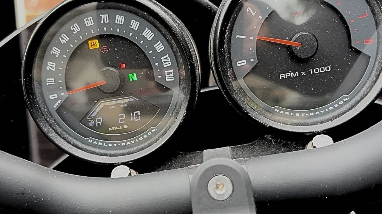 Harley Red Security Light - Stays on when riding