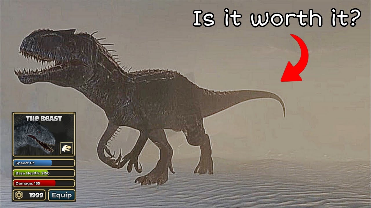 Is The Beast worth buying in Primal Pursuit? | #primalpursuit #roblox 