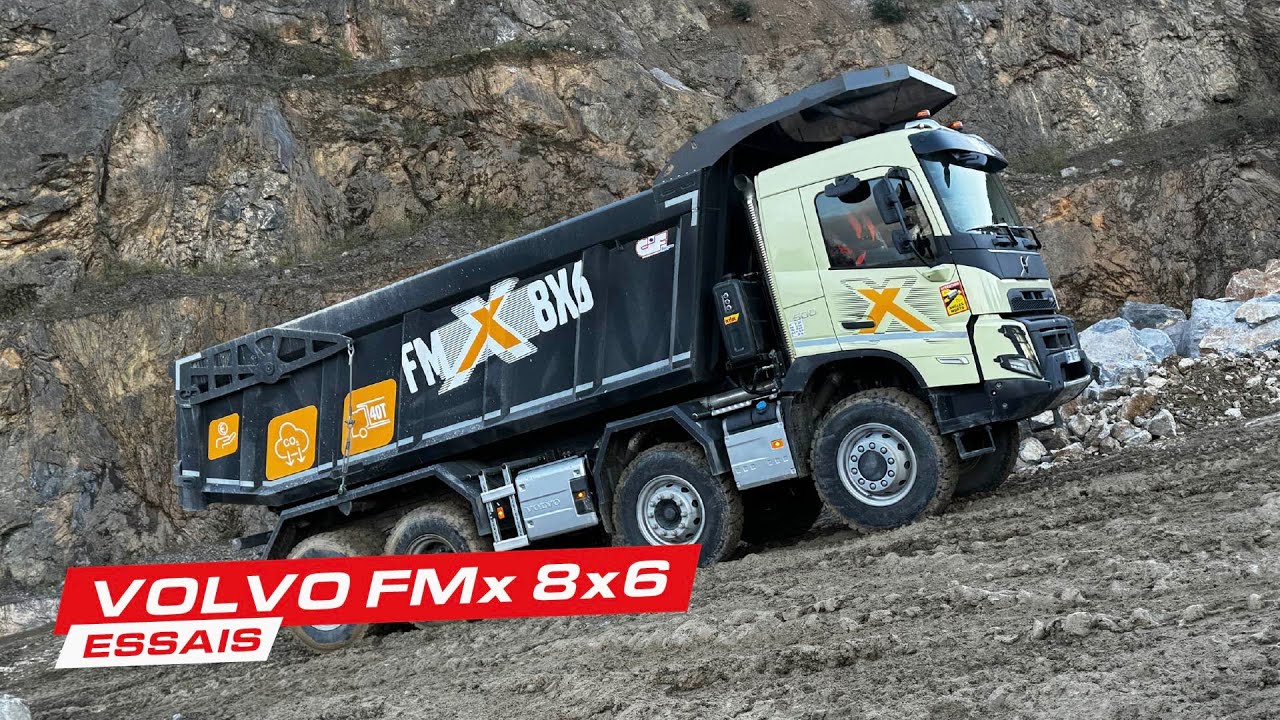 Volvo FMX 8x6 – Le titan du chantier