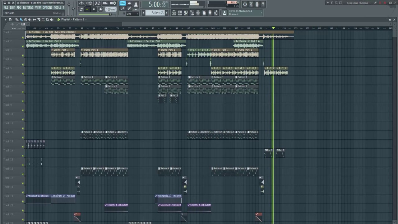 Ed Sheeran   I See Fire (Kygo Remix) (Remake)[FL STUDIO][FULL]