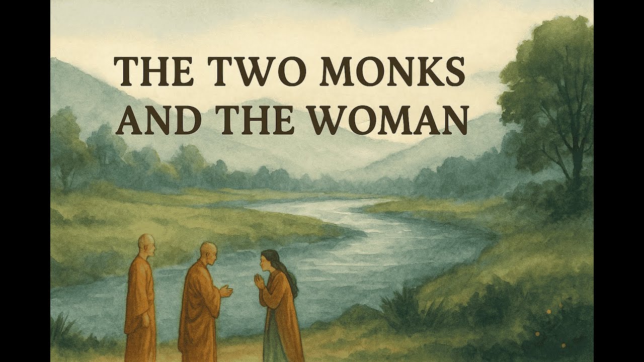 ||Two Monks and the Woman|| Tales With Me ||Moral Stories||