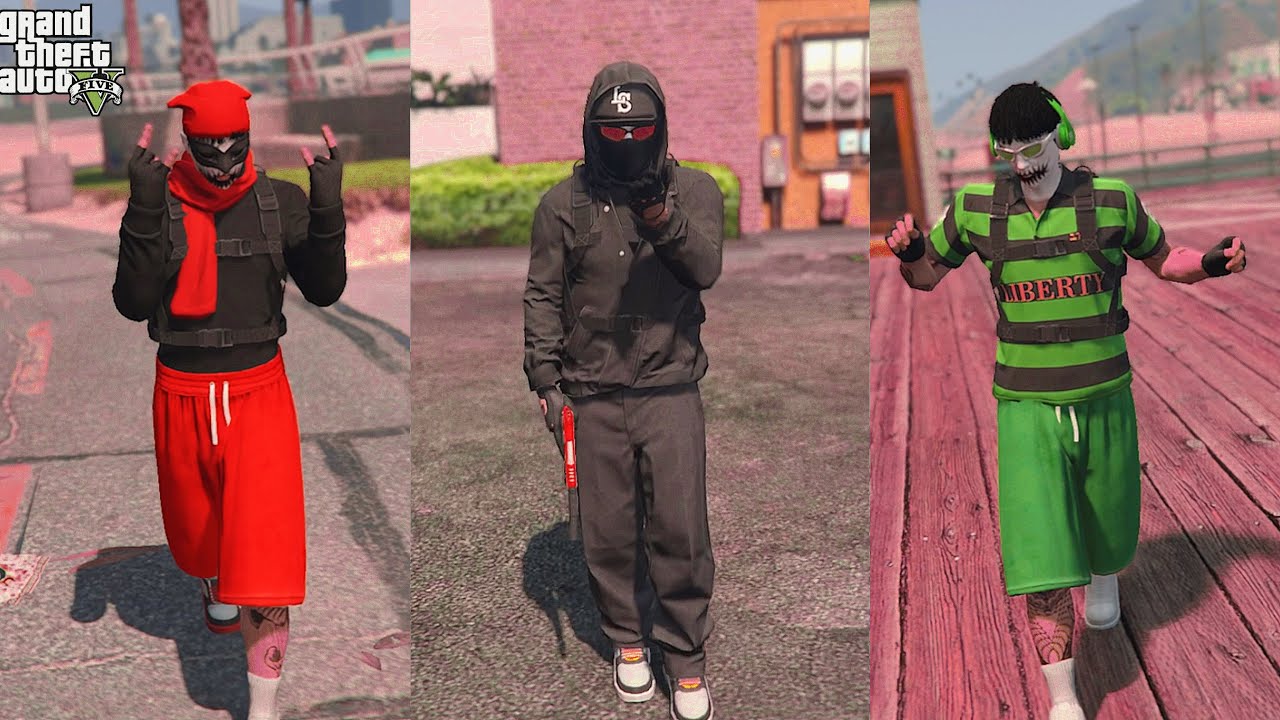 👹🔥LOS MEJORES CONJUNTOS TRYHARD FACILES PARA GTA V ONLINE.🔥👹