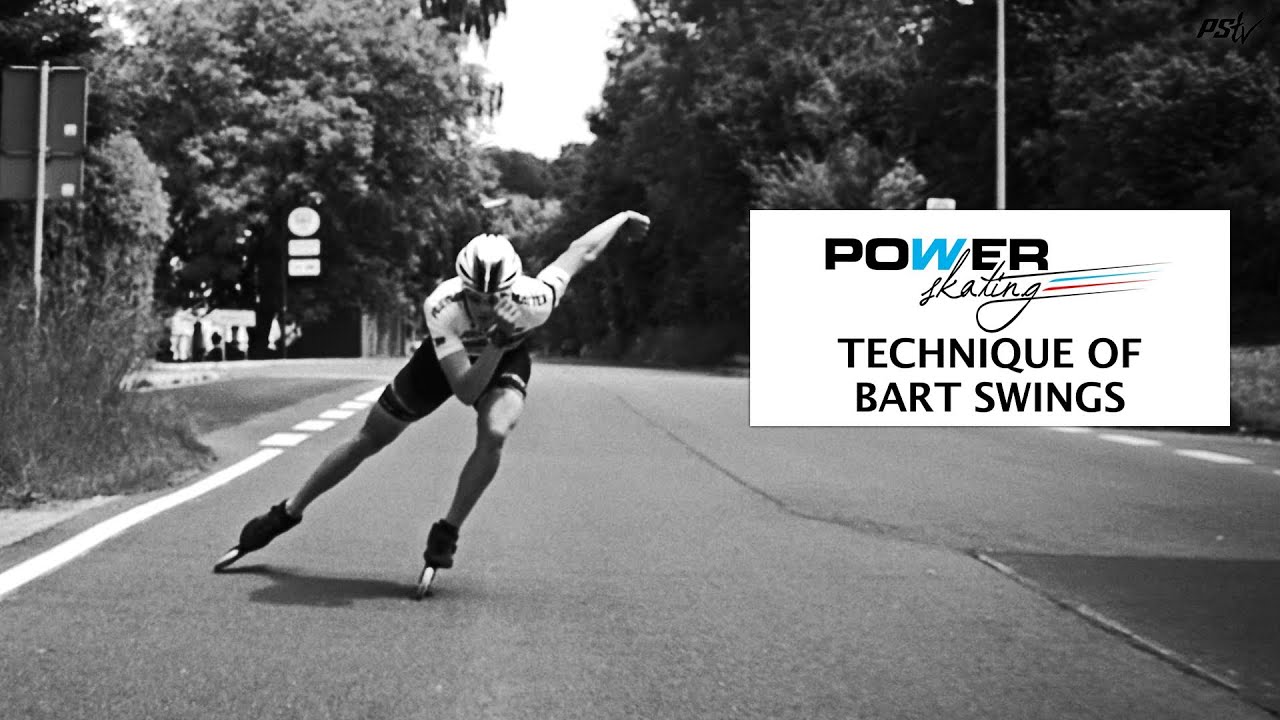 Bart Swings Double Push skate technique - Powerskating 13