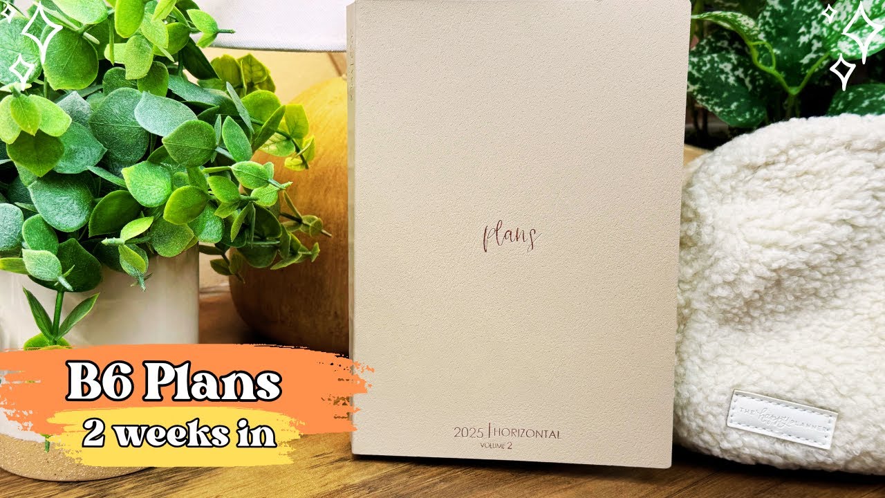 B6 Plans 2 Weeks In - How it's going - July Planner flip - How I Decorate & Plan - B6 Plans Planner