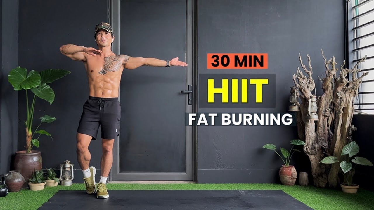 30 Min CARDIO Workout at Home For Weight Loss | Full Body Fat Burning HIIT Workout - No Equipment
