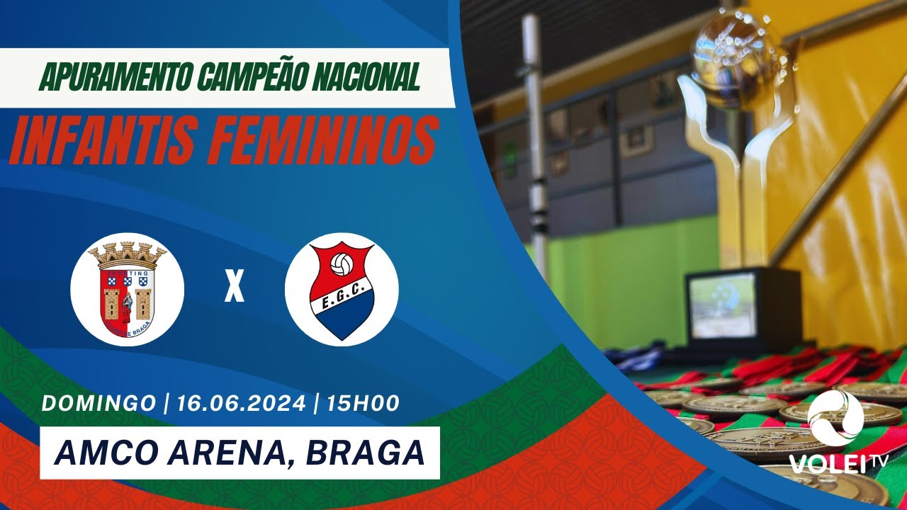 SC Braga x Esmoriz GC - Fase Final Infantis Feminino 2024 - Apuramento de Campeão
