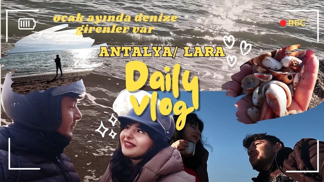 Antalya I Lara Sahil I Bir Pazar Neşesi ( @Hayaliyolda part 2 )