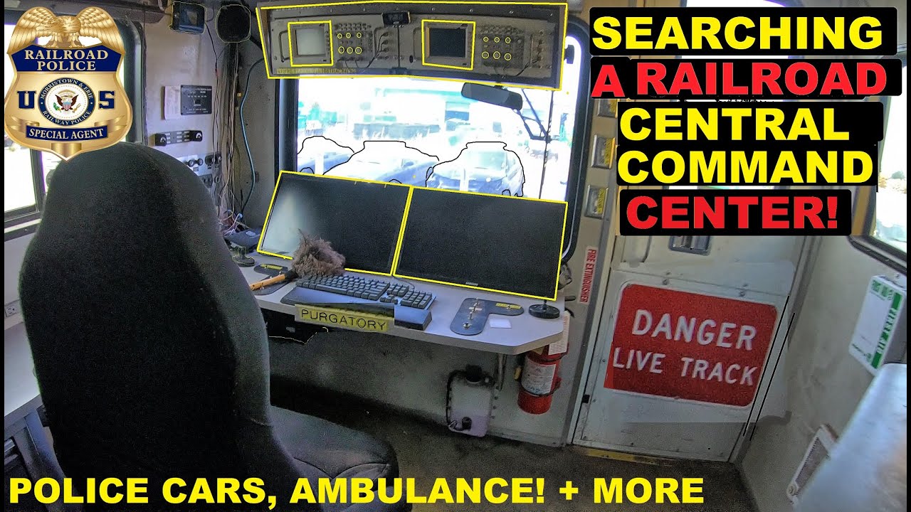 Searching a Rail Road Central Command Center! Crown Rick Auto