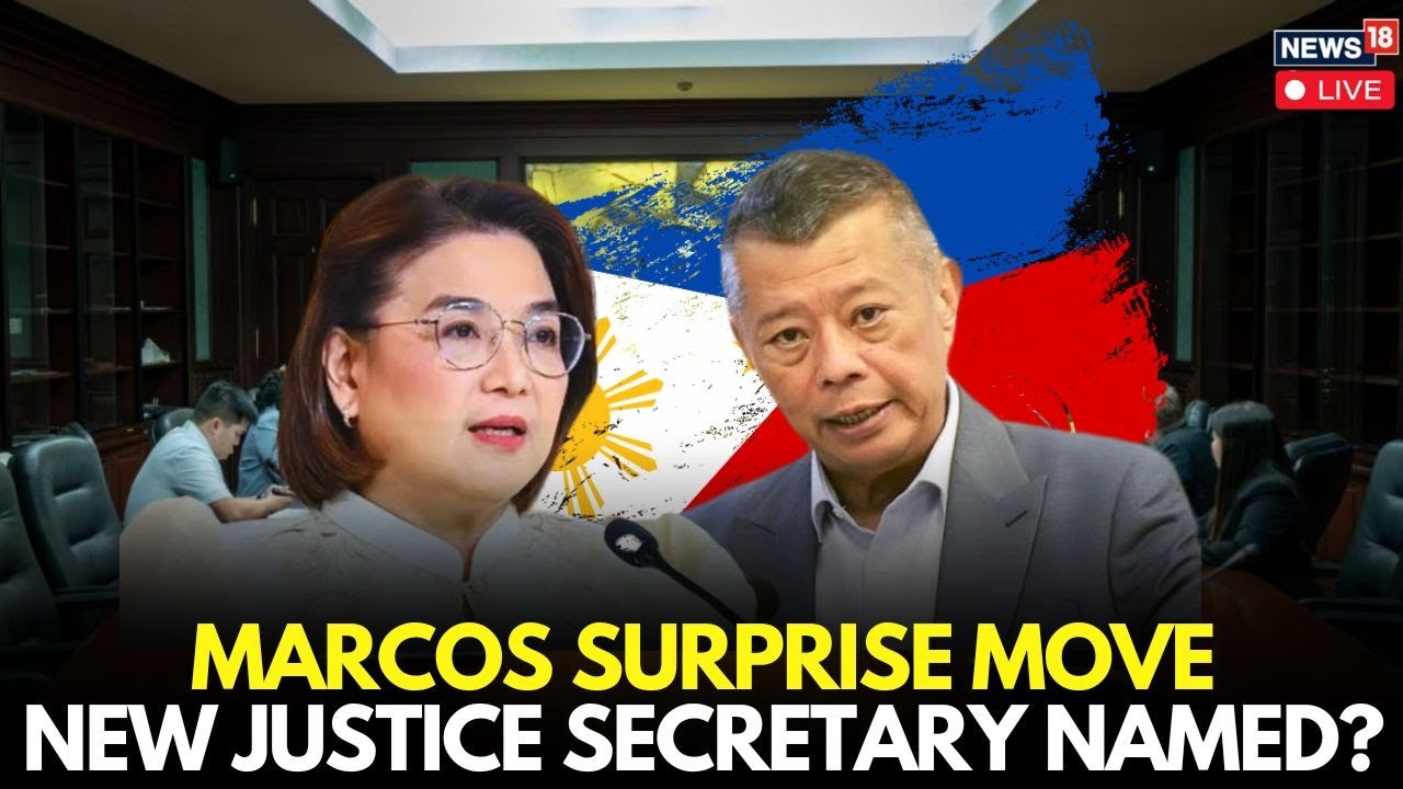 Philippines LIVE | Justice Shake-Up: Remulla Out, Claire Castro In? Marcos Makes Bold Move | N18G