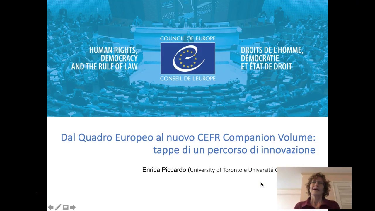 Conferenza ANILS 2018 - Dal Quadro Europeo al nuovo CEFR Companion Volume
