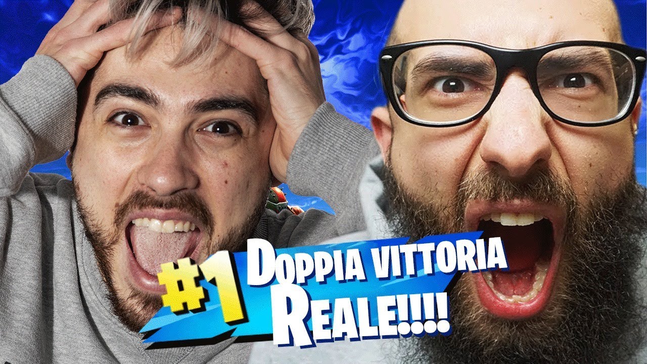 DOPPIA VITTORIA REALE IN DUO CON MARZA! | FORTNITE ITA