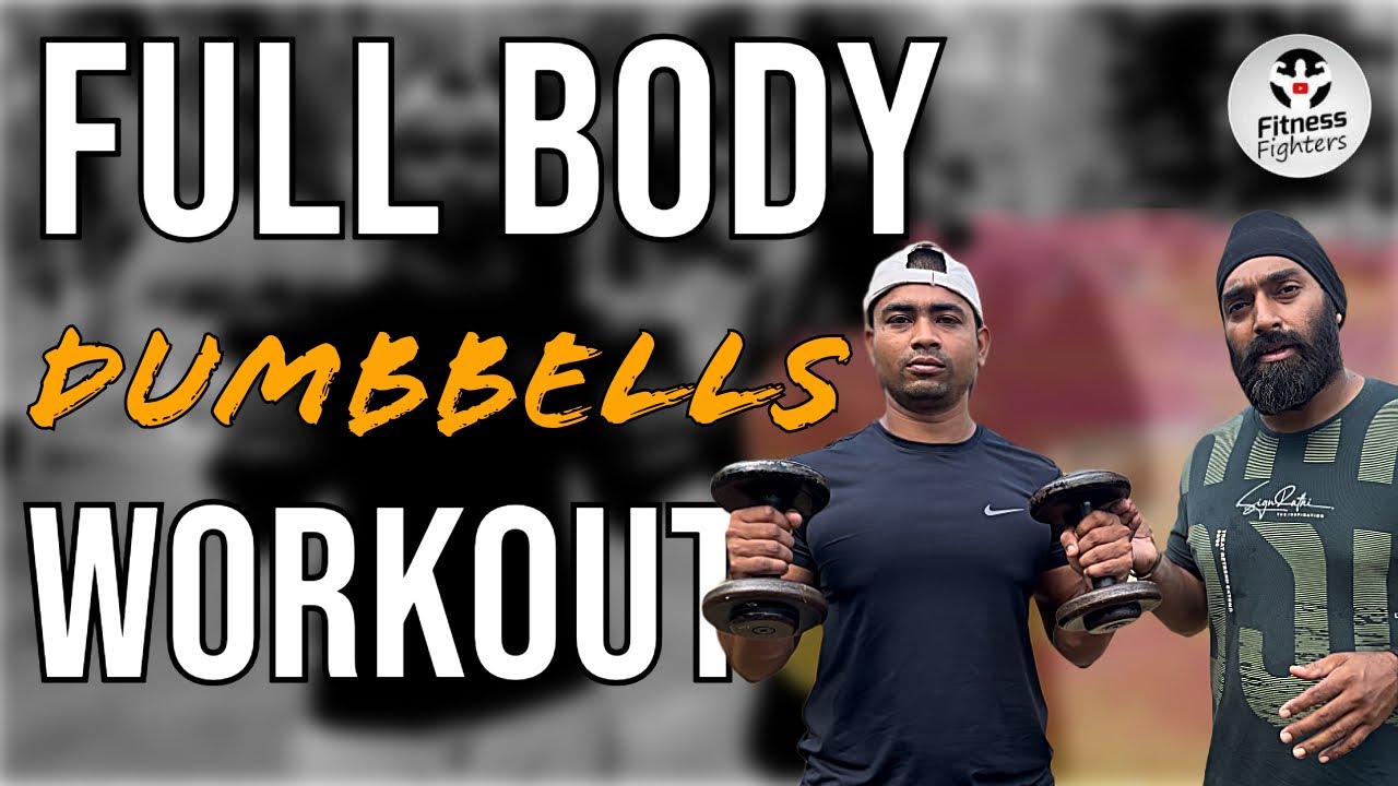 Full Body Workout with 2 Dumbbells 🔥 @FitnessFighters