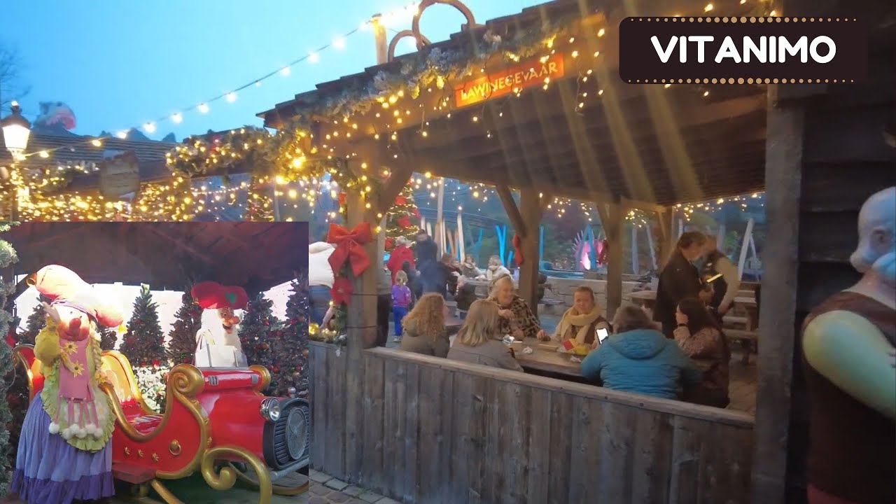 winterdorp van de kerstkabouter @Plopsaland