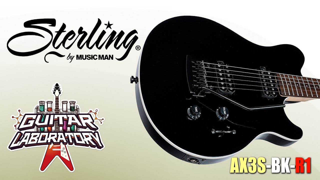 Электрогитара STERLING AX3S-BK-R1