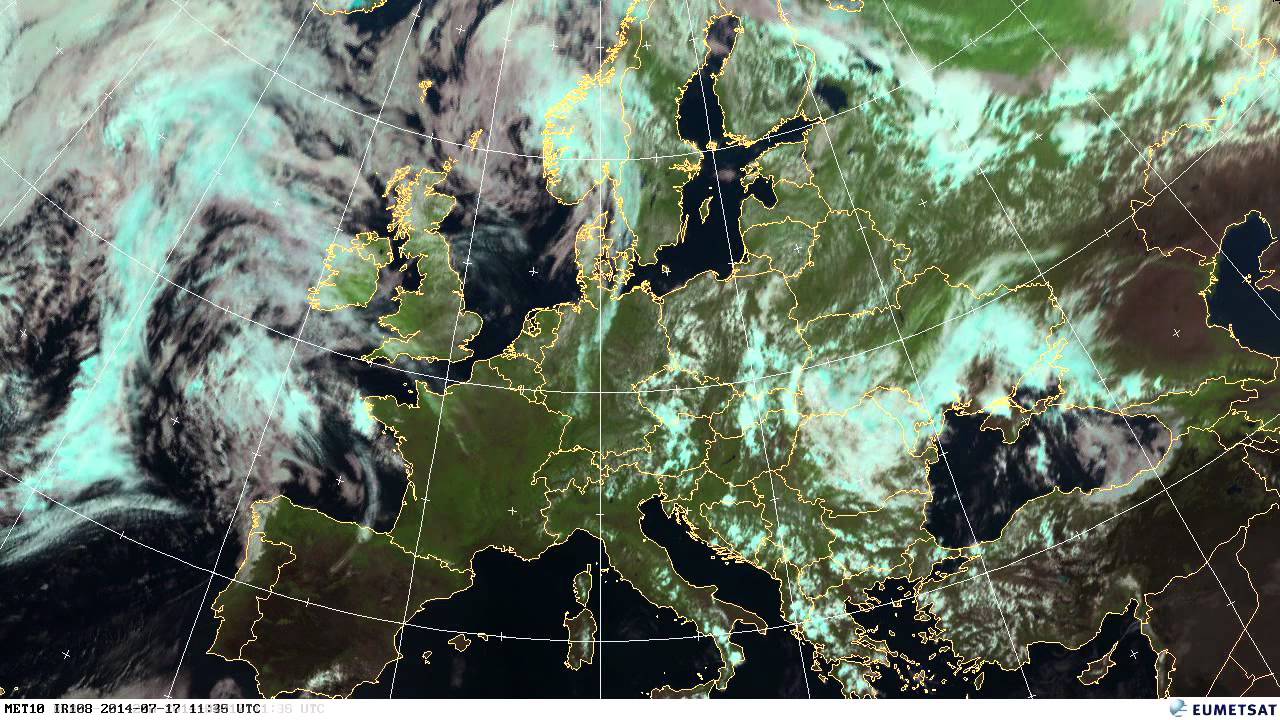 European weather July 2014