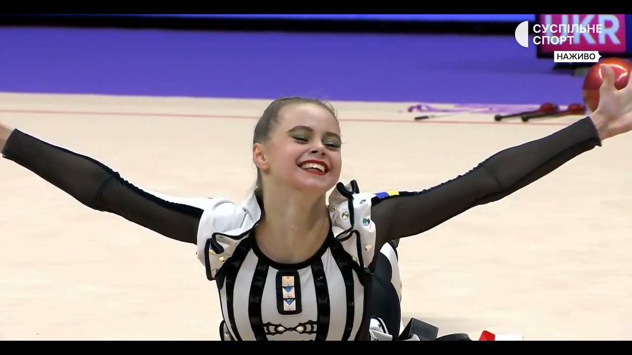 Taisiia Onofriichuk Ribbon AA Final 29,300 - European Championships Tallinn 2025