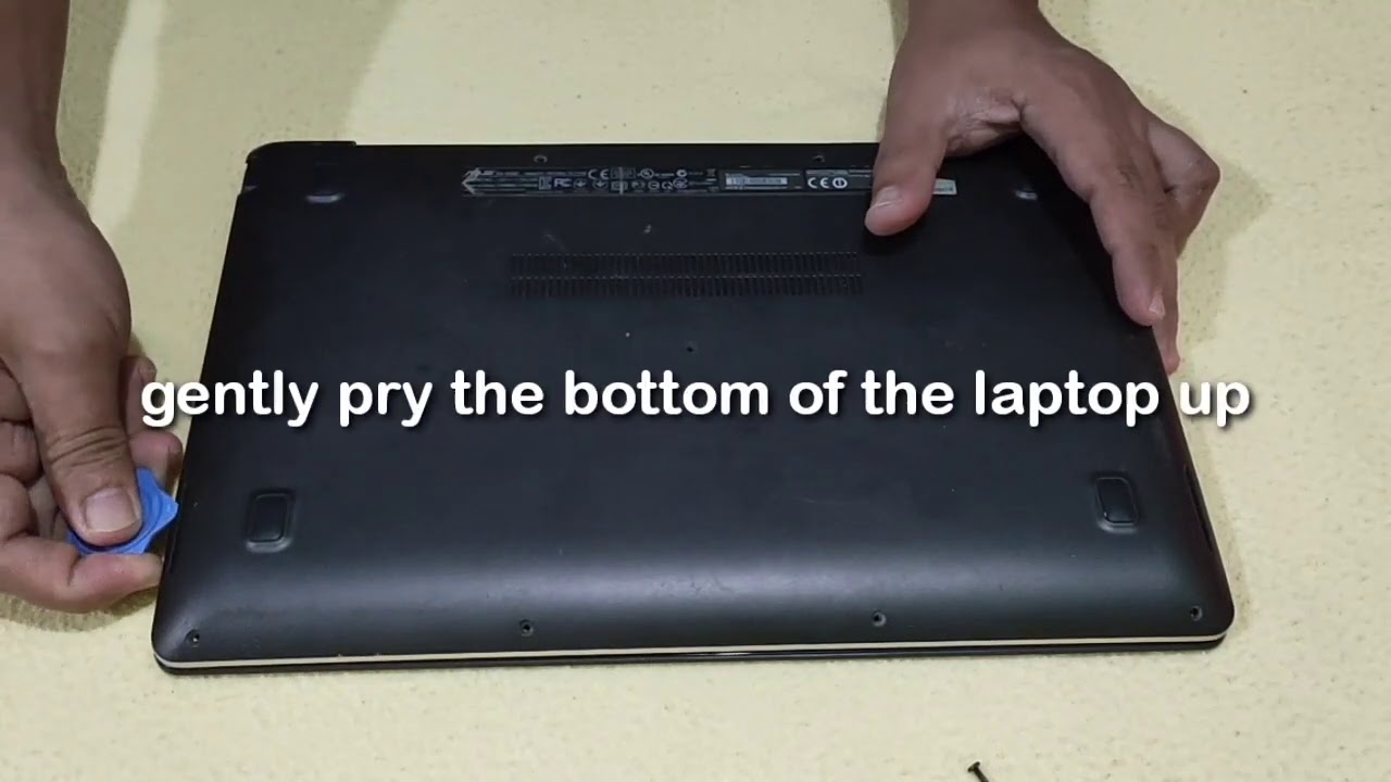 ASUS X202e back cover opening