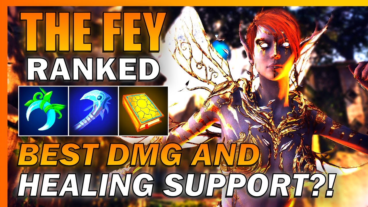 Fey is the BEST DMG and HEALER in SUPPORT?! - Predecessor Ranked Gameplay