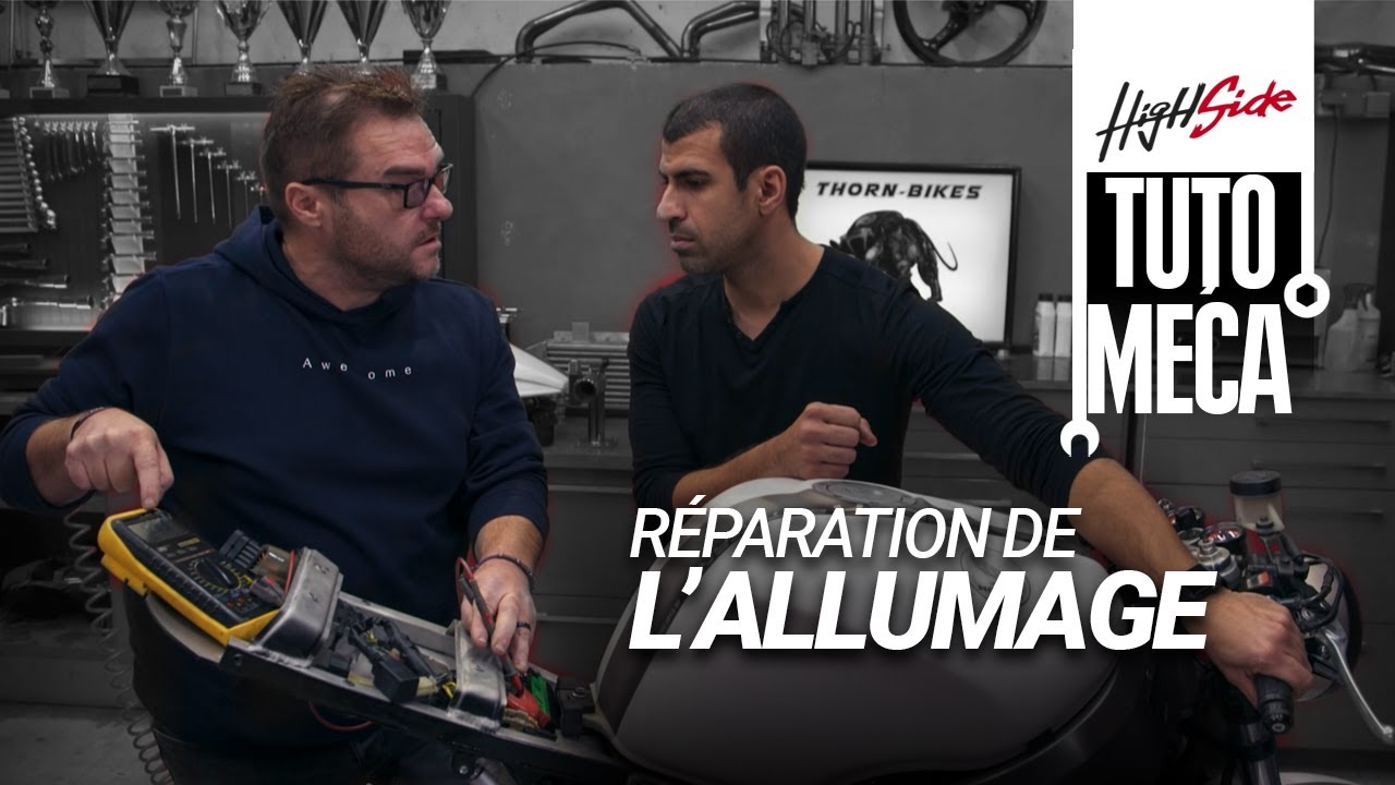 Réparation d'un allumage sur une Honda 900 CBR de 1992 - Tuto