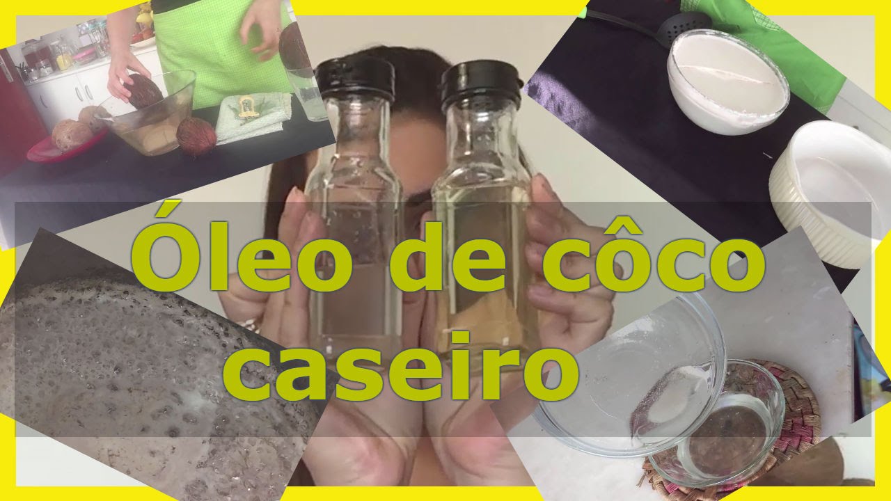 Faça óleo de côco em casa! Primeira extração a frio...