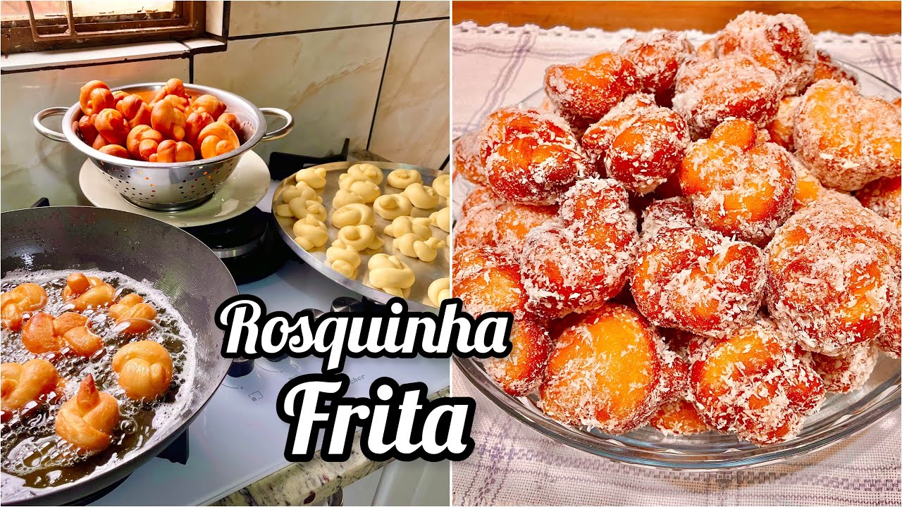 A MELHOR ROSQUINHA FRITA SUPER SEQUINHA !