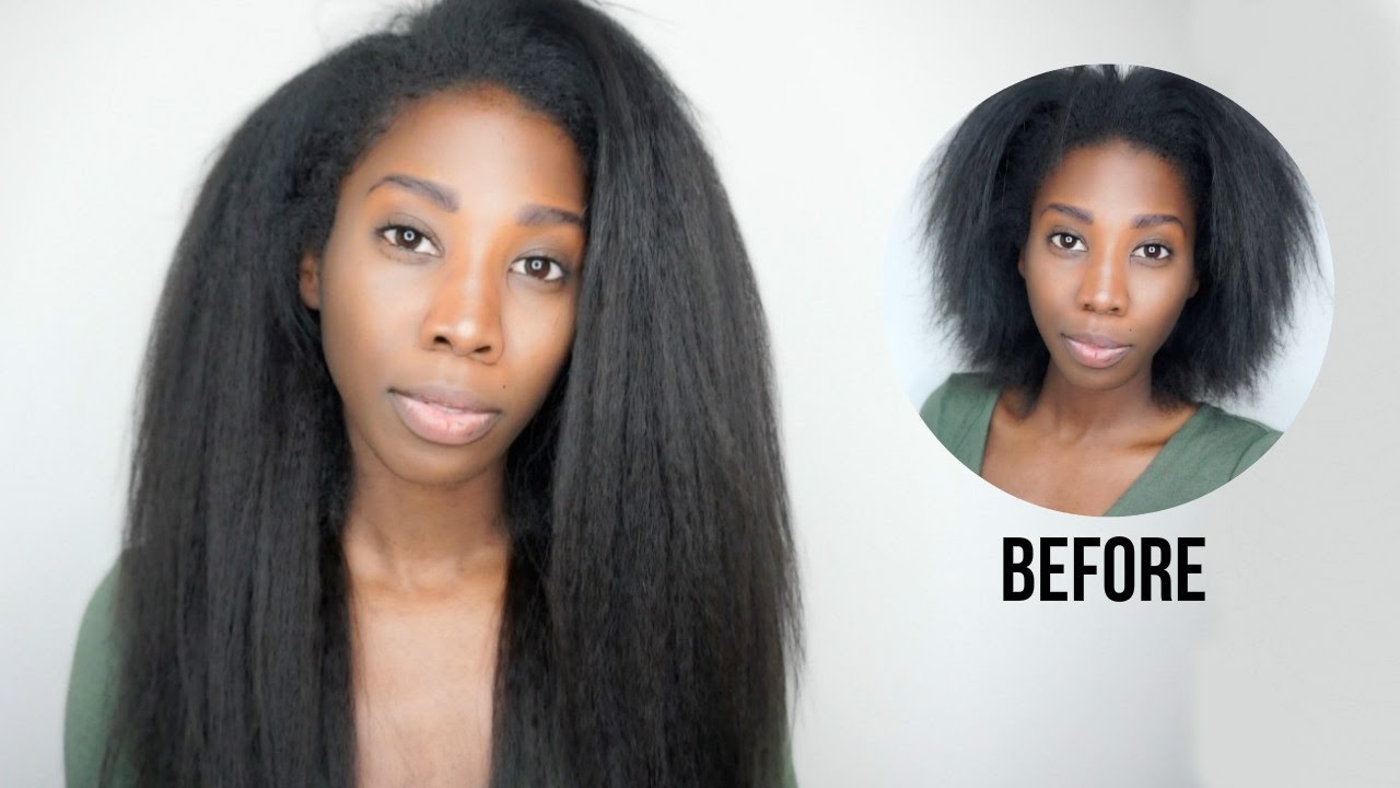 The Most Natural Looking Clip-ins! | HerGivenHair Kinky Blowout