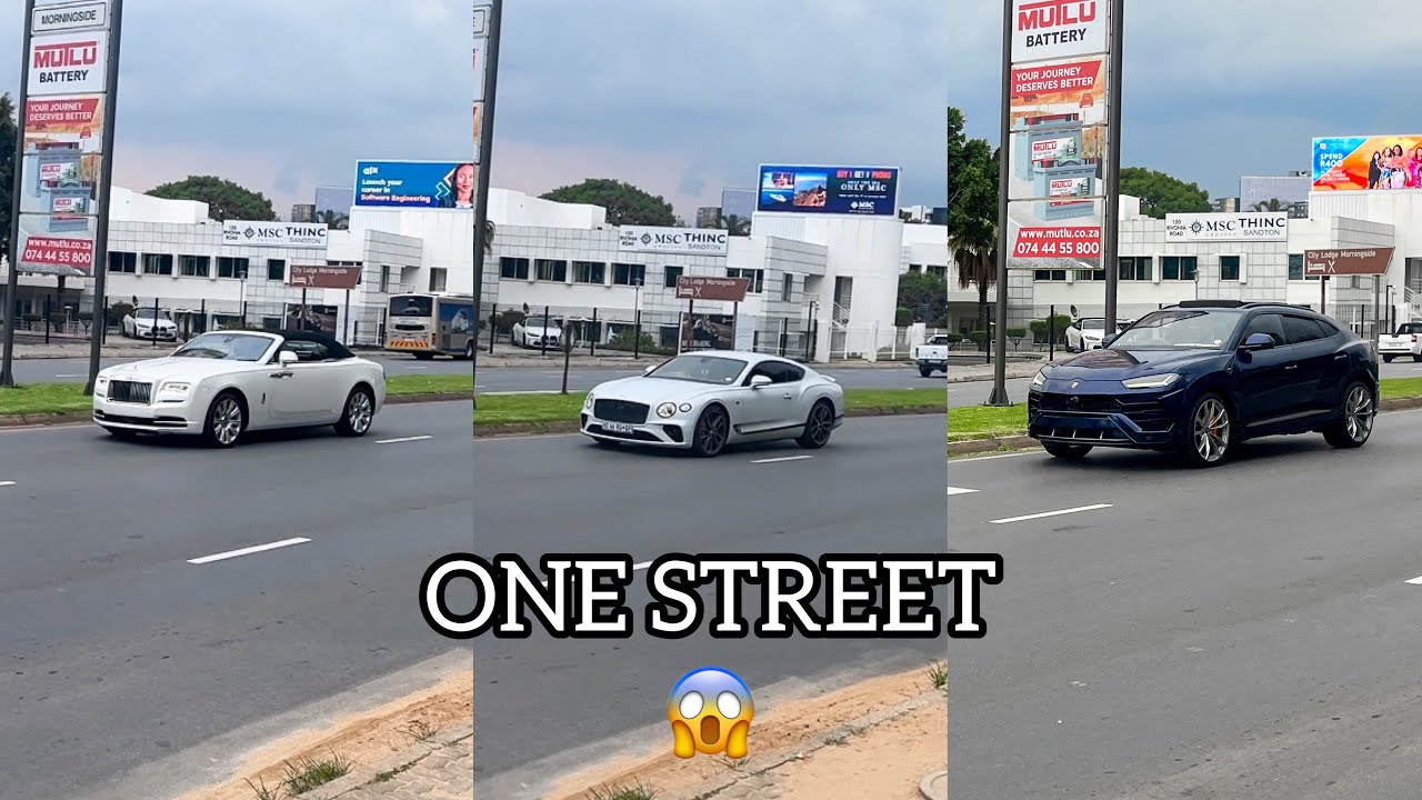 Rivonia Road Madness: pt 1 (SANDTON) 😱 || Matte Black 458. 🔥
