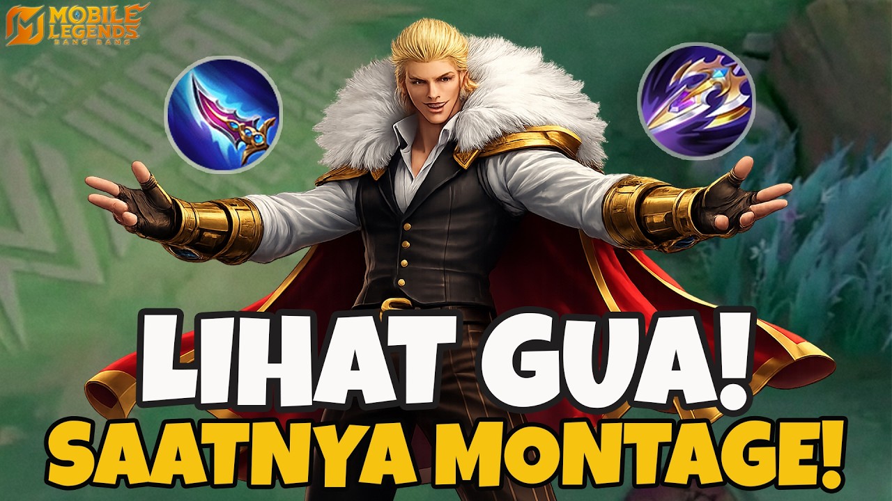 Montage Berkelas Tigreal Damage! Manjakan Tim Sepanjang Game | MLBB
