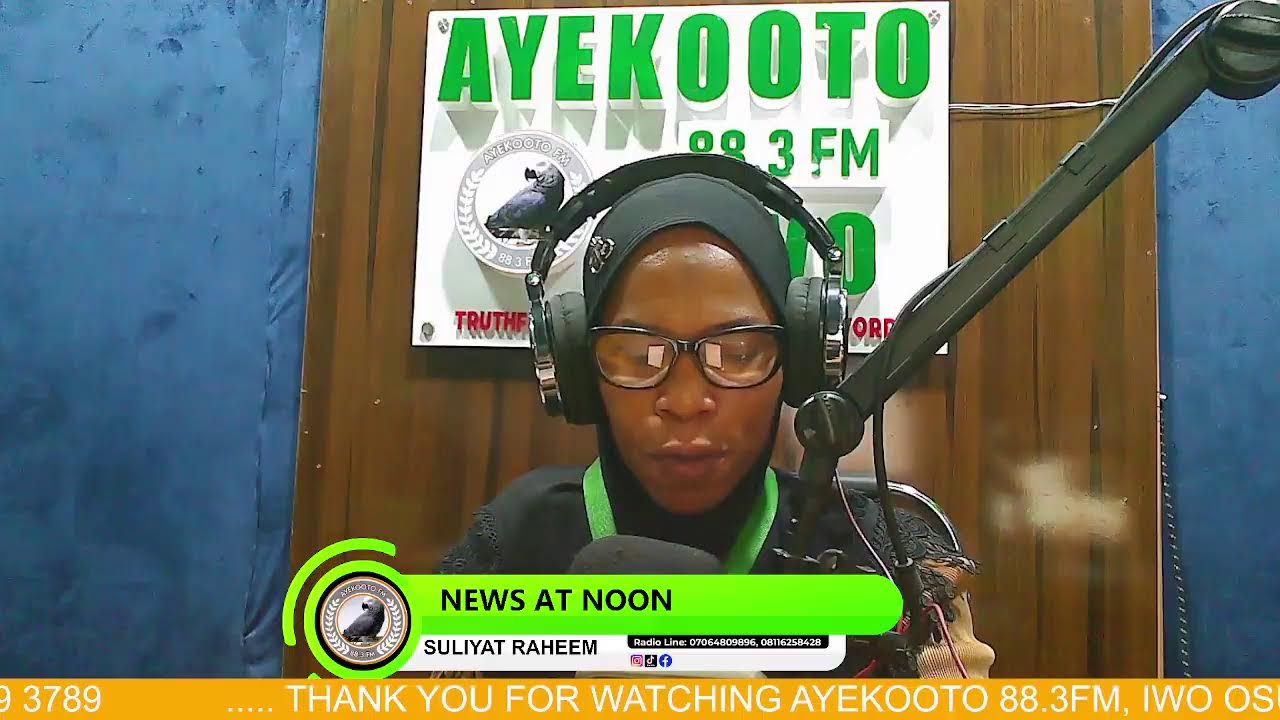 Ayekooto 88.3fm Live Stream
