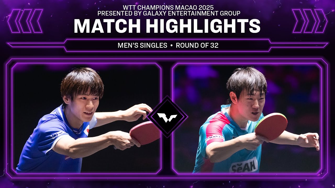 Shunsuke Togami vs Oh Junsung | MS R32 | #WTTMacao 2025