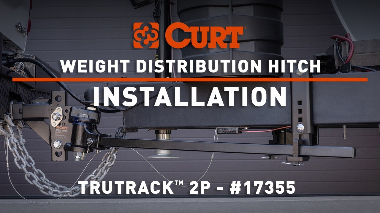 Weight Distribution Installation and Setup | CURT TruTrack&trade; 2P #17355