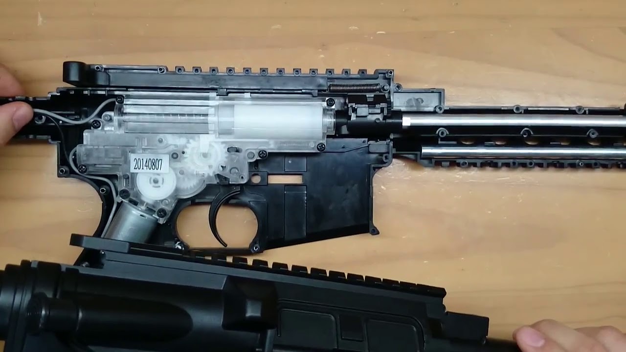 ライトプロM4CQB 組み立て 解説動画