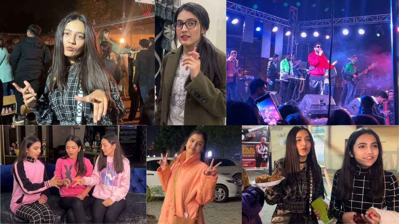 CONCERT VLOG 👩‍🎤 | Rabia & Zainab school mai phans gae 😱| Hira ny pizza khelaya🍕| Mama ki chalaki 😆