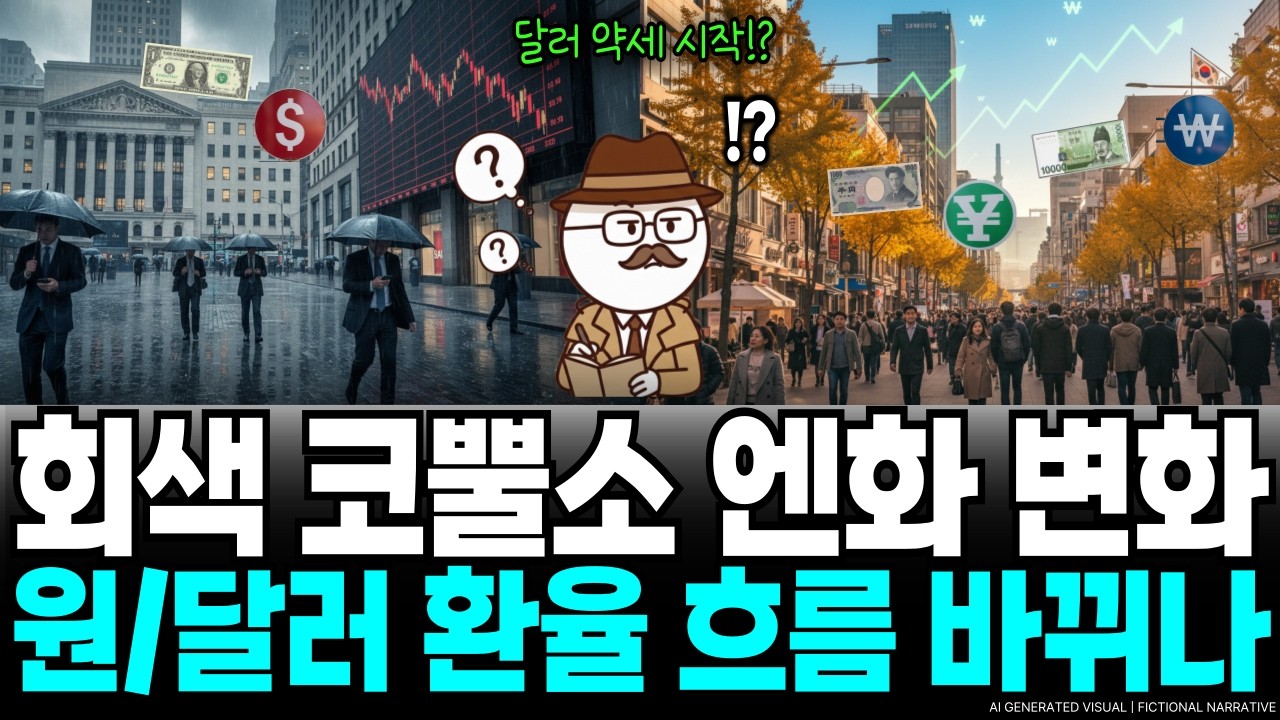 원/달러 환율 흐름 바뀌나, 엔화·원화가 뜬다, 회색 코뿔소 엔화 변화 신호 !?