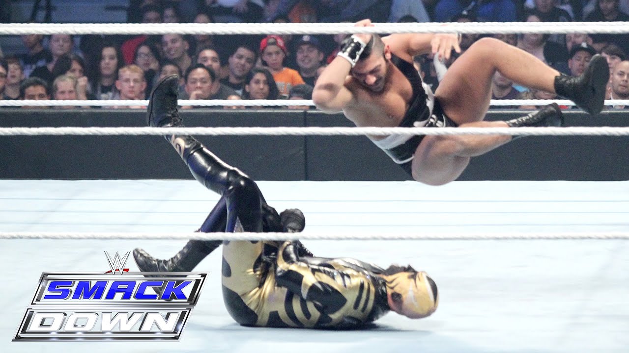 Goldust and Fandango vs. The Vaudevillains - WWE Tag Team Title Tournament: SmackDown, Apr 14, 2016