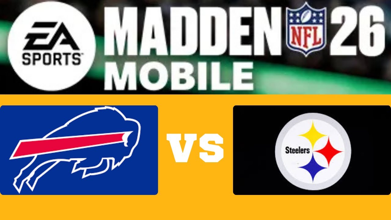 Madden NFL 26 Mobile Gameplay: Buffalo Bills vs Pittsburgh Steelers