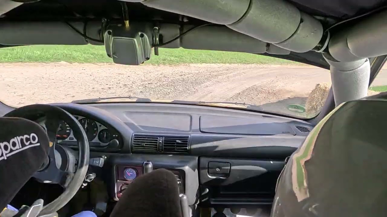 Ostalbrallye 2025 BMW 323 Ti Compact Bayer/Buß WP4 Waldmannshofen 2 - 10.54 km