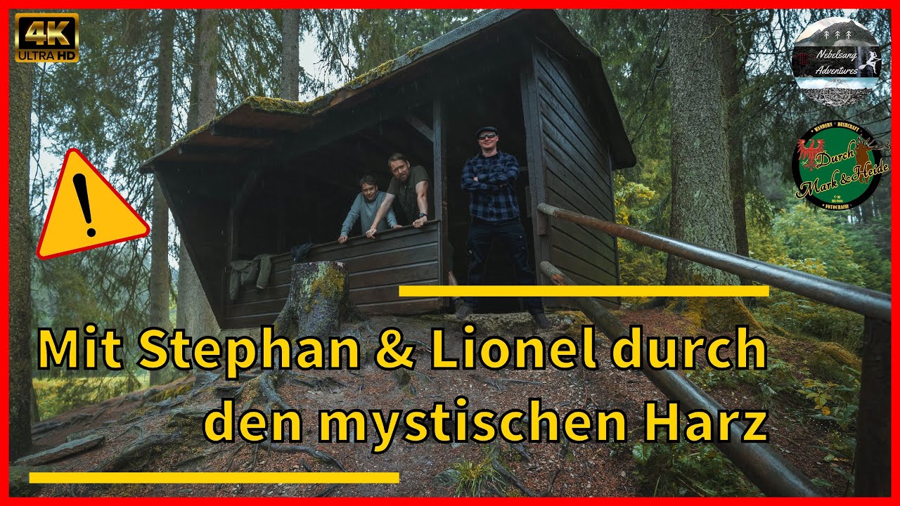 ↟ ↟ Mit Stephan & Lionel durch den mystischen Harz ↟ ↟ 🧙🏼‍♂️ Maaßener Gaipel | Altarklippe | 4K