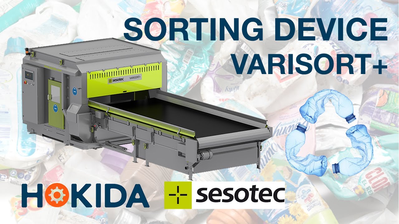 SESOTEC VARISORT+ Plastic Bottle & Tray Sorting Device