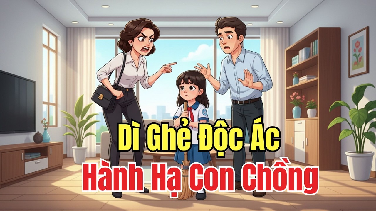 Chuyện Nhân Quả: Dì Ghẻ Hành Hạ Con Chồng – Quả Báo Đến Khiến Cả Làng Rùng Mình
