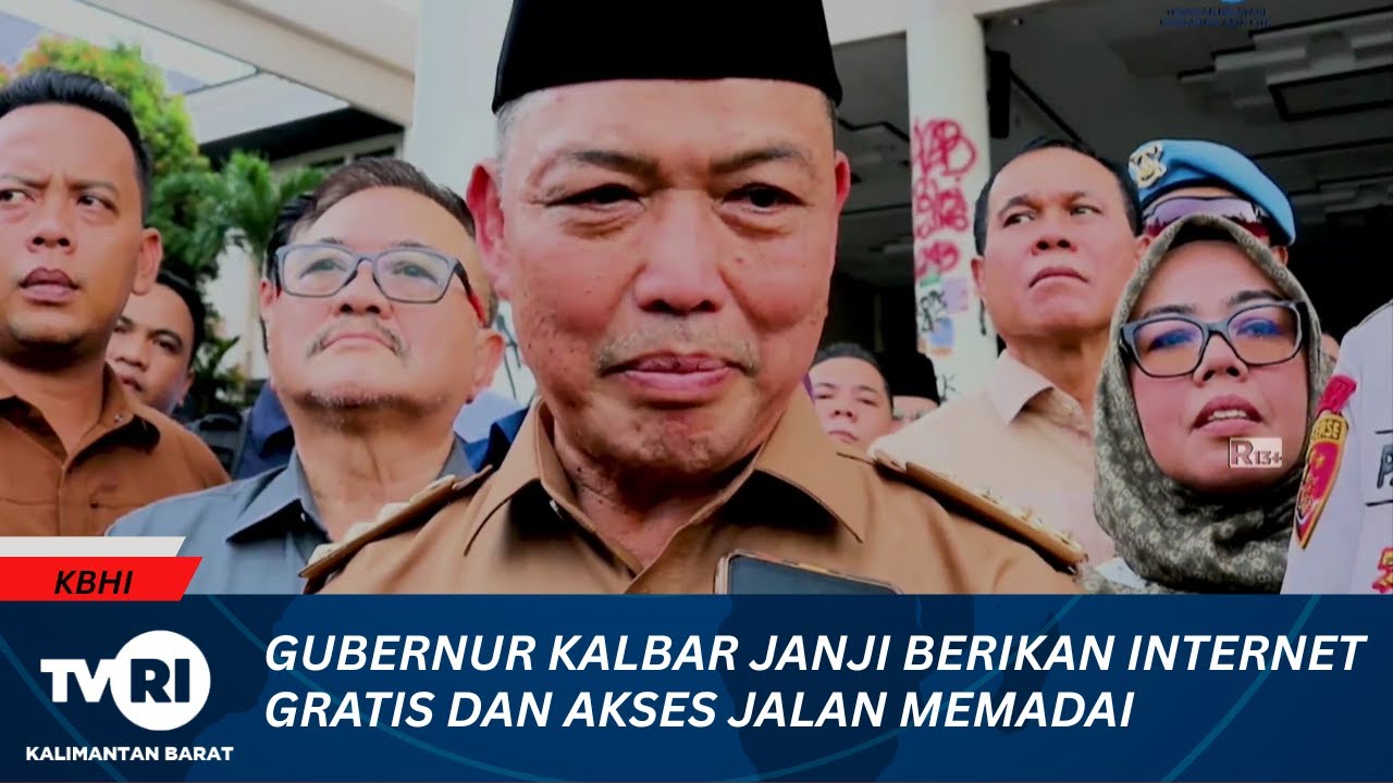 2 SEPTEMBER 2025 GUBERNUR KALBAR JANJI BERIKAN INTERNET GRATIS DAN AKSES JALAN MEMADAI