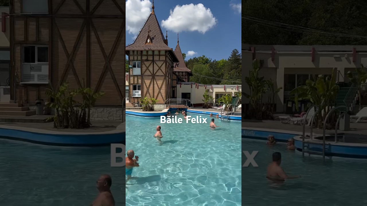 Băile Felix Oradea #oradea #bailefelix #bihor #romania #swimmingpool #swimming #travel #vlog #short