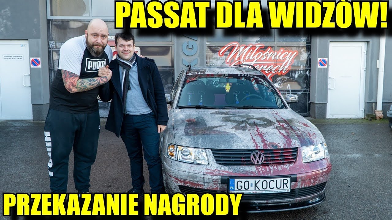 PASSAT DLA WIDZ&Oacute;W !!! Przekazanie Nagrody