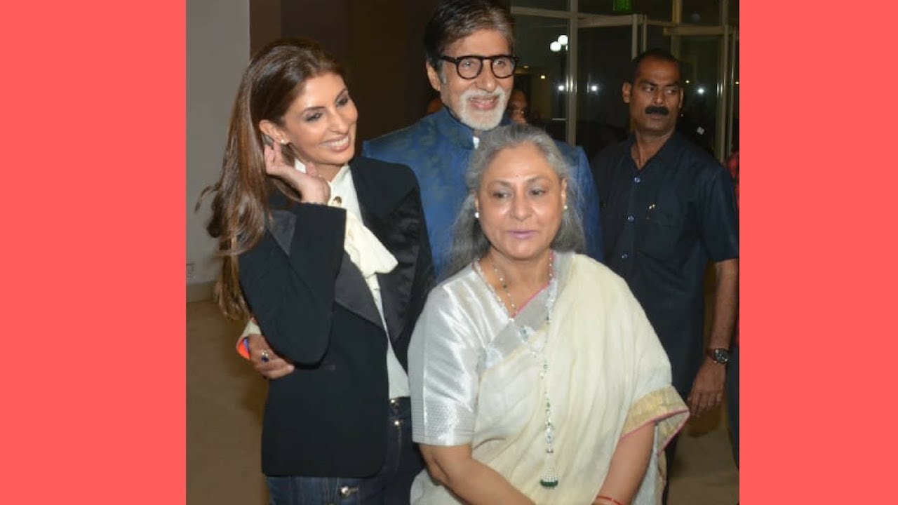 Shweta Bachchan launches her debut novel, Paradise Towers along with Amitabh & Jaya Bachchan
