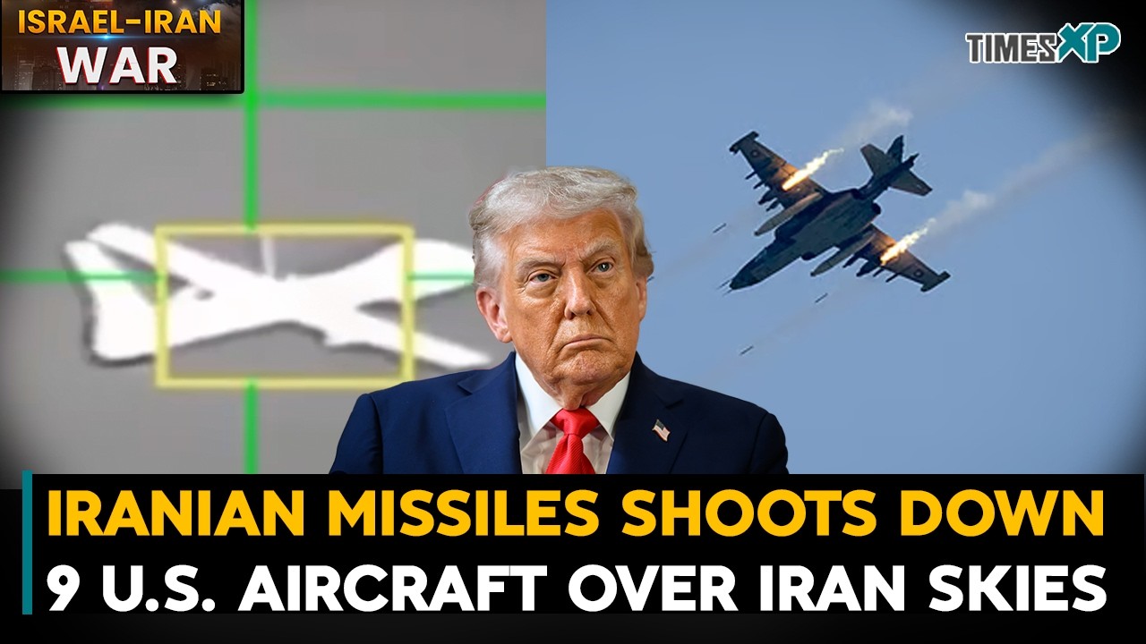 Iranian Missiles Shoots Down 9 U.S. Aircraft Over Iran Skies| Iran-Israel-U.S.